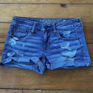 Low-Rise Short Shorts